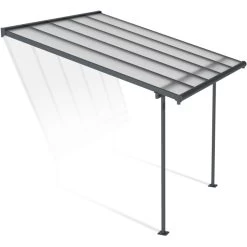 Toit De Terrasse 299x314cm En Aluminium Gris Et Polycarbonate 6mm SIERRA - Canopia By Palram 8 Toit De Terrasse 299x314cm En Aluminium Gris Et Polycarbonate 6mm SIERRA - Canopia By Palram -Jardin Fournitures Rabais toit de terrasse 299x314cm en aluminium gris et polycarbonate 6mm sierra canopia by palram 2