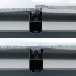 Toit De Terrasse 300x1340cm En Aluminium Gris Et Polycarbonate 8mm FERIA - Canopia By Palram -Jardin Fournitures Rabais toit de terrasse 3x1340m en aluminium gris et polycarbonate 8mm feria palram 5