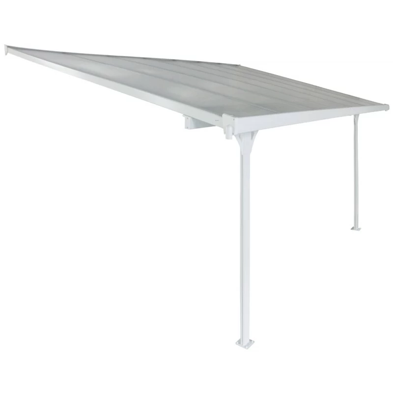 Toit De Terrasse Ajustable En Aluminium Laqué Blanc 3,05x4,36m X-METAL 3 Toit De Terrasse Ajustable En Aluminium Laqué Blanc 3,05x4,36m X-METAL – Image 3