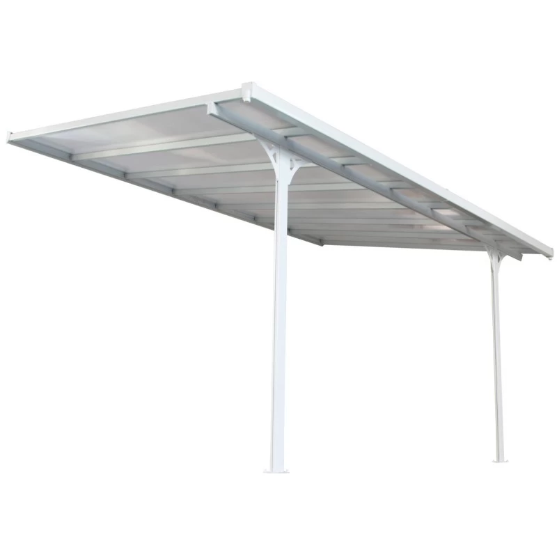 Toit De Terrasse Ajustable En Aluminium Laqué Blanc 3,05x4,36m X-METAL 5 Toit De Terrasse Ajustable En Aluminium Laqué Blanc 3,05x4,36m X-METAL – Image 5