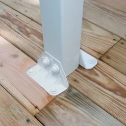 Toit De Terrasse En Aluminium Blanc 3x9,71m + PC 16mm Olympia - Palram - Canopia -Jardin Fournitures Rabais toit de terrasse en aluminium blanc 3x971m pc 16mm olympia palram 4