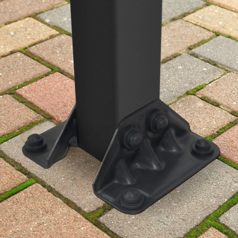 Toit De Terrasse En Aluminium Gris 3x7,30m + PC 16mm Olympia - Palram - Canopia 3 Toit De Terrasse En Aluminium Gris 3x7,30m + PC 16mm Olympia - Palram - Canopia – Image 3