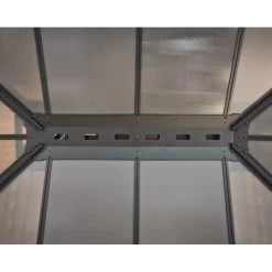 Tonnelle De Jardin En Alu Et Polycarbonate 422x422cm Dallas – Canopia By Palram -Jardin Fournitures Rabais tonnelle de jardin en alu et polycarbonate 14x14 ft dallas canopia 4