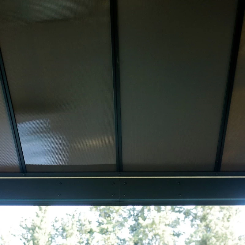 Tonnelle De Jardin En Alu Et Polycarbonate 422x606cm Dallas – Canopia By Palram 4 Tonnelle De Jardin En Alu Et Polycarbonate 422x606cm Dallas – Canopia By Palram – Image 4