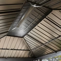 Tonnelle De Jardin Messina 298x363cm En Aluminium Thermolaqué Anthracite – SOJAG 10 Tonnelle De Jardin Messina 298x363cm En Aluminium Thermolaqué Anthracite – SOJAG -Jardin Fournitures Rabais tonnelle de jardin messina 298x363cm en aluminium thermolaque sojag 4