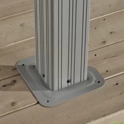 Tonnelle De Jardin Messina 363x483cm En Aluminium Thermolaqué Champagne– SOJAG -Jardin Fournitures Rabais tonnelle de jardin messina 363x483cm en aluminium thermolaque champagne sojag 3