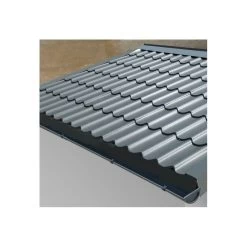 Tuiles Métalliques Anthracites - Pack Prêt à La Pose Pour Abri Woodlife Garden 9m²+9m² Terrasse