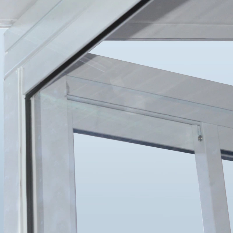 Véranda 300x305cm En Aluminium Blanc Et Polycarbonate 8mm Sanremo - Canopia By Palram 5 Véranda 300x305cm En Aluminium Blanc Et Polycarbonate 8mm Sanremo - Canopia By Palram – Image 5