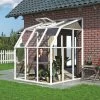 Véranda En PVC Et Polycarbonate Transparent 200x200cm Sun Room - Canopia By Palram