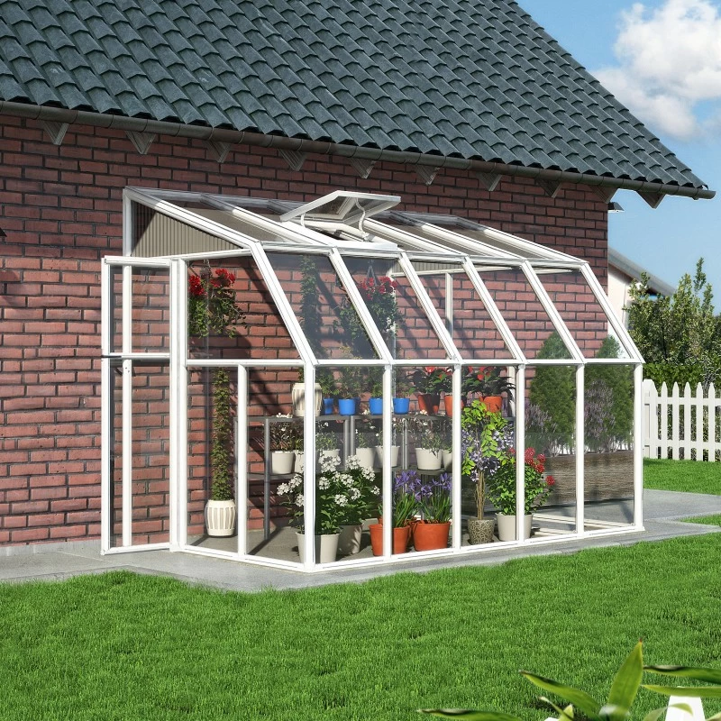 Véranda En PVC Et Polycarbonate Transparent 200x324cm Sun Room - Canopia By Palram 1 Véranda En PVC Et Polycarbonate Transparent 200x324cm Sun Room - Canopia By Palram